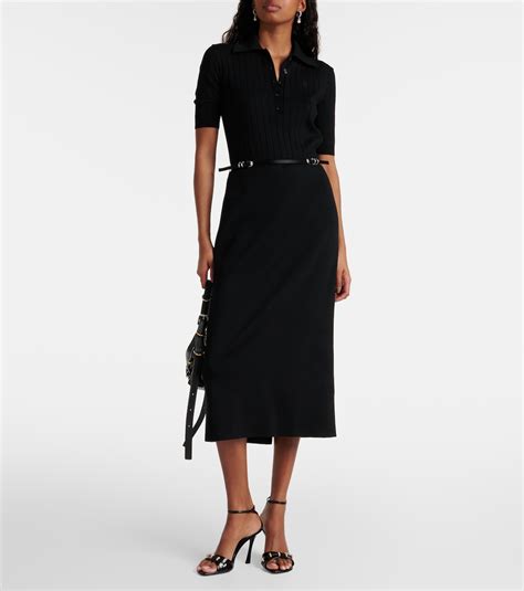 givenchy cotton belted shirt dress|Givenchy dress price.